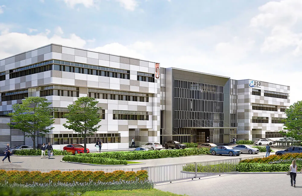 DSO National Laboratories, Science Park Drive — commercial project by Point Architects
