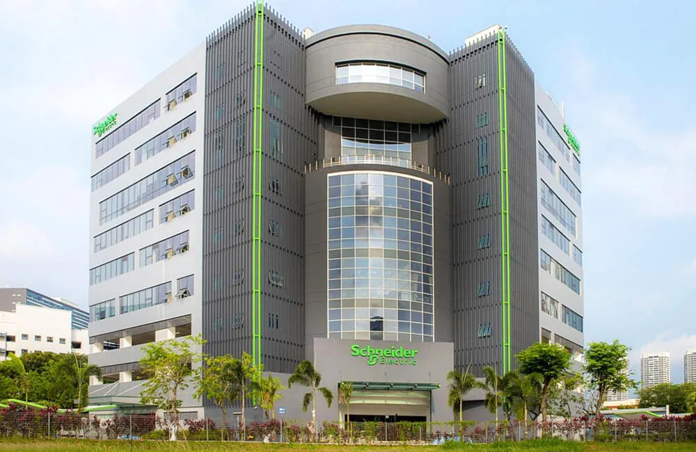 Schneider Electric Building, 50 Kallang Avenue — commercial project by Point Architects