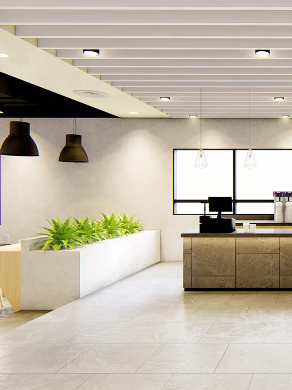 Techpoint Canteen, Ang Mo Kio — interior project by Point Architects