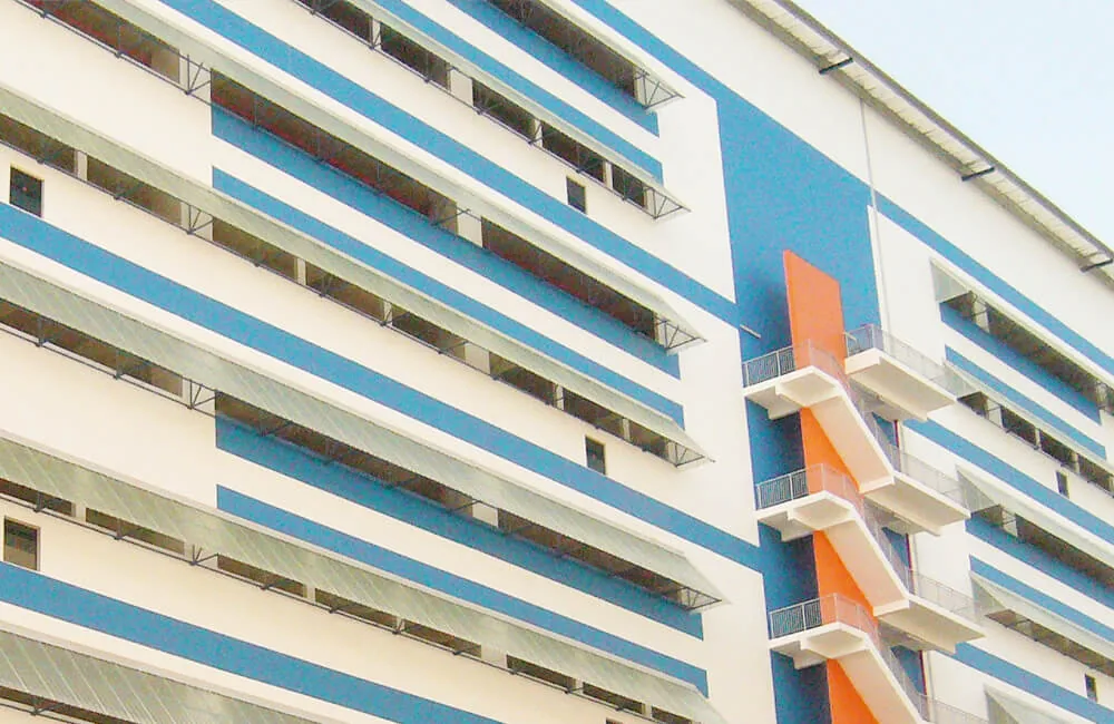 Yahoo Data Center, Penjuru Lane — industrial project by Point Architects